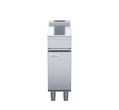 Waldorf 800 Series BT8300-CD - 300mm Bench Top Low Back Version - Cabinet Base With Fixed Front Panel