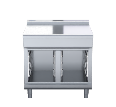 Waldorf 800 Series BTL8900-CB - 900mm Bench Top Low Back Version  Cabinet Base
