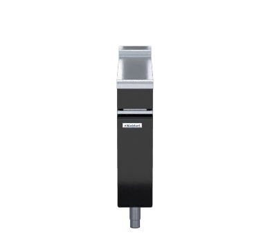 Waldorf Bold BTLB8200-CD - 200mm Bench Top Low Back Version - Cabinet Base With Fixed Front Panel