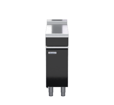 Waldorf Bold BTLB8300-CD - 300mm Bench Top Low Back Version - Cabinet Base With Fixed Front Panel
