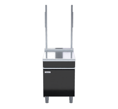 Waldorf Bold BTLB8600S-CD  - 600mm Bench Top With Salamander Support Low Back Version - Cabinet Base