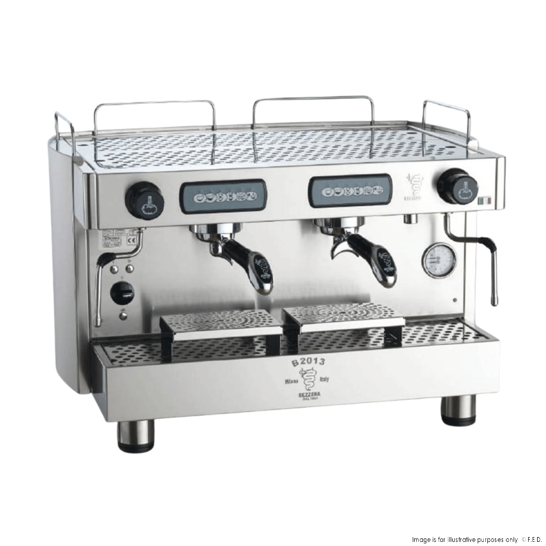 Ex-Showroom: Bezzera Traditional 2 Group Espresso Coffee Machine - BZB2013S2E-NSW2013