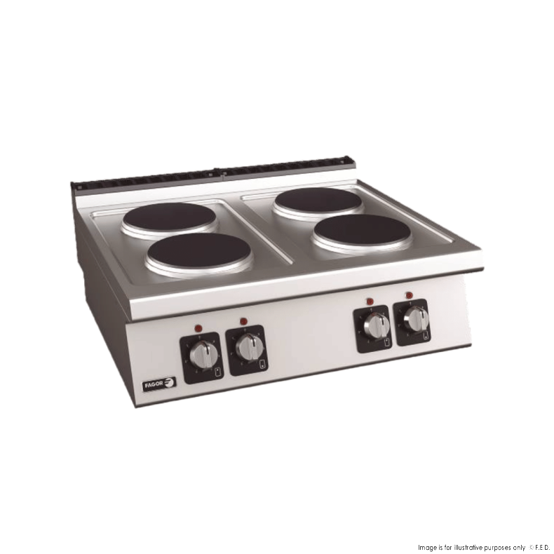 Fagor Kore 700 Series Bench Top 4 Electric Burners  C-E740