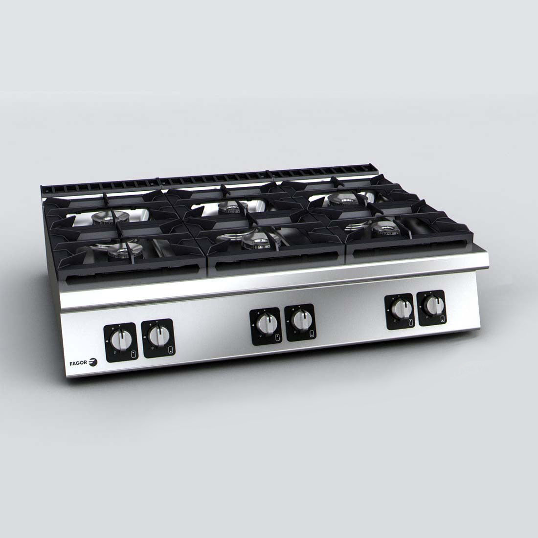 Fagor 900 Series Natural Gas 6 Burner - C-G960H