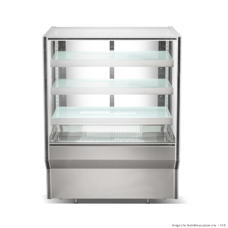 Ex-Showroom: Bonvue Complex Chilled Square Display - C1210-3S-VIC1009