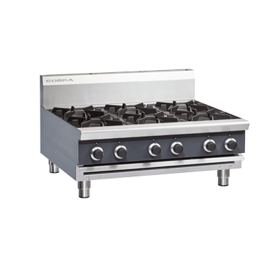 Cobra C9D-B 900mm Six Burner Gas Cooktop - Bench Model
