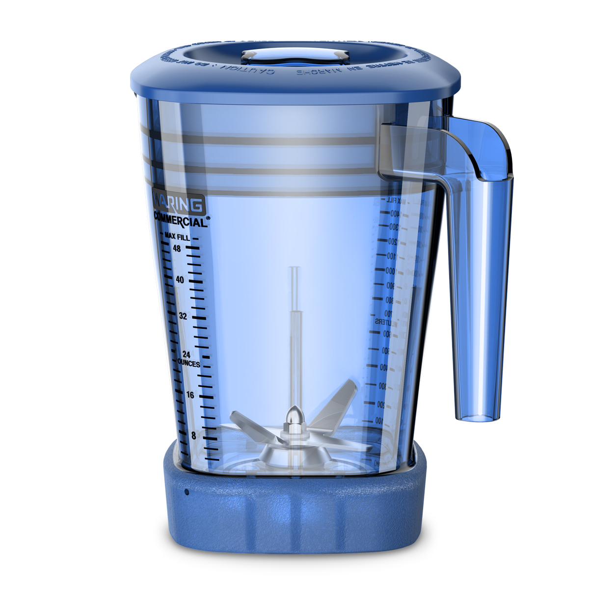 Waring CAC93X-06 48 oz. Blue Copolyester Container (for Xtreme MX Series Blenders)