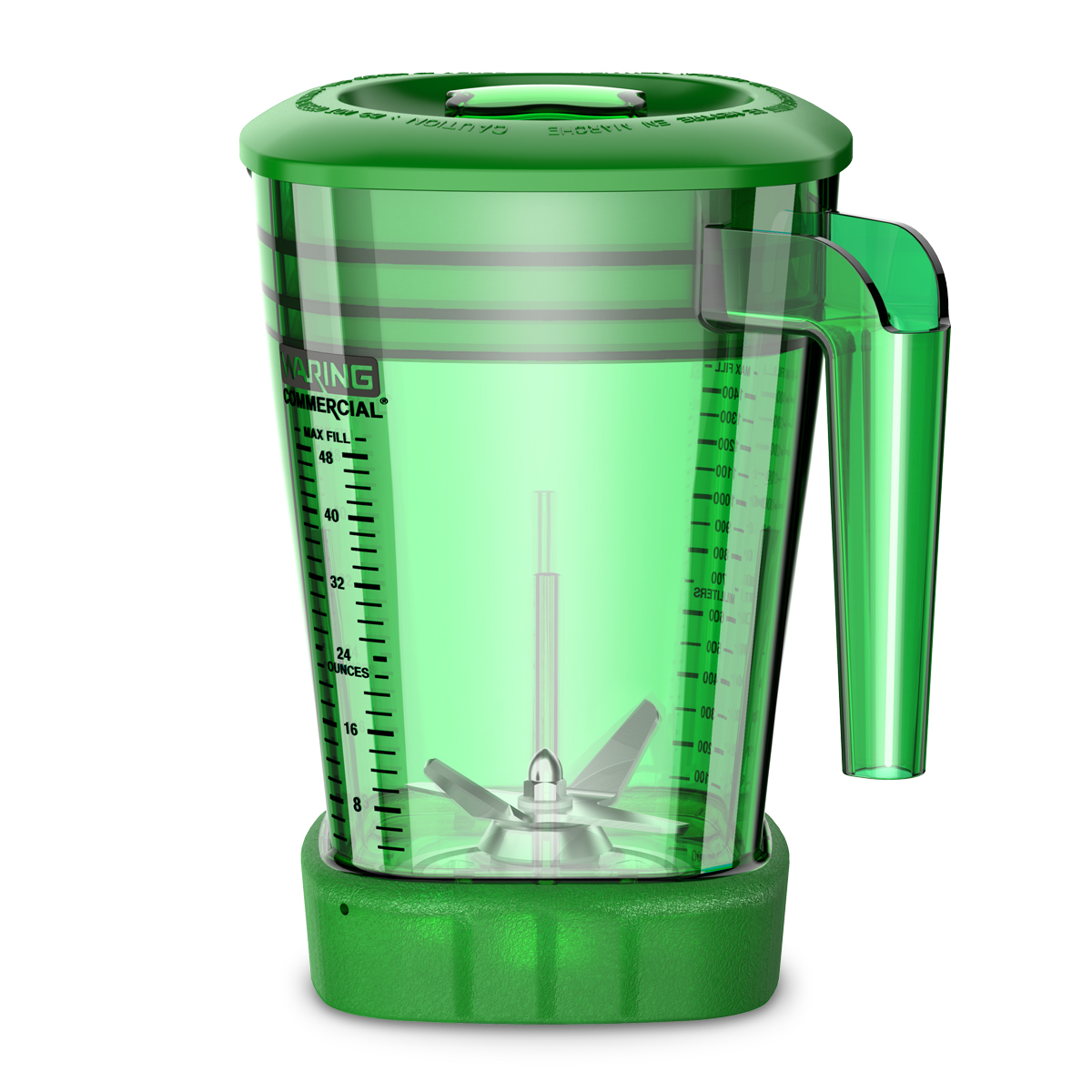 Waring CAC93X-12 48 oz. Green Copolyester Container (for Xtreme MX Series Blenders)
