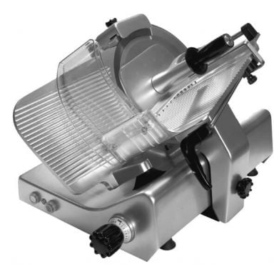 Brice 330IK Gear Driven Manual Meat Slicer - Heavy Duty