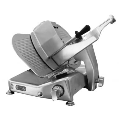 Brice PEG350G Gear Driven Manual Meat Slicer - 350 mm Blade