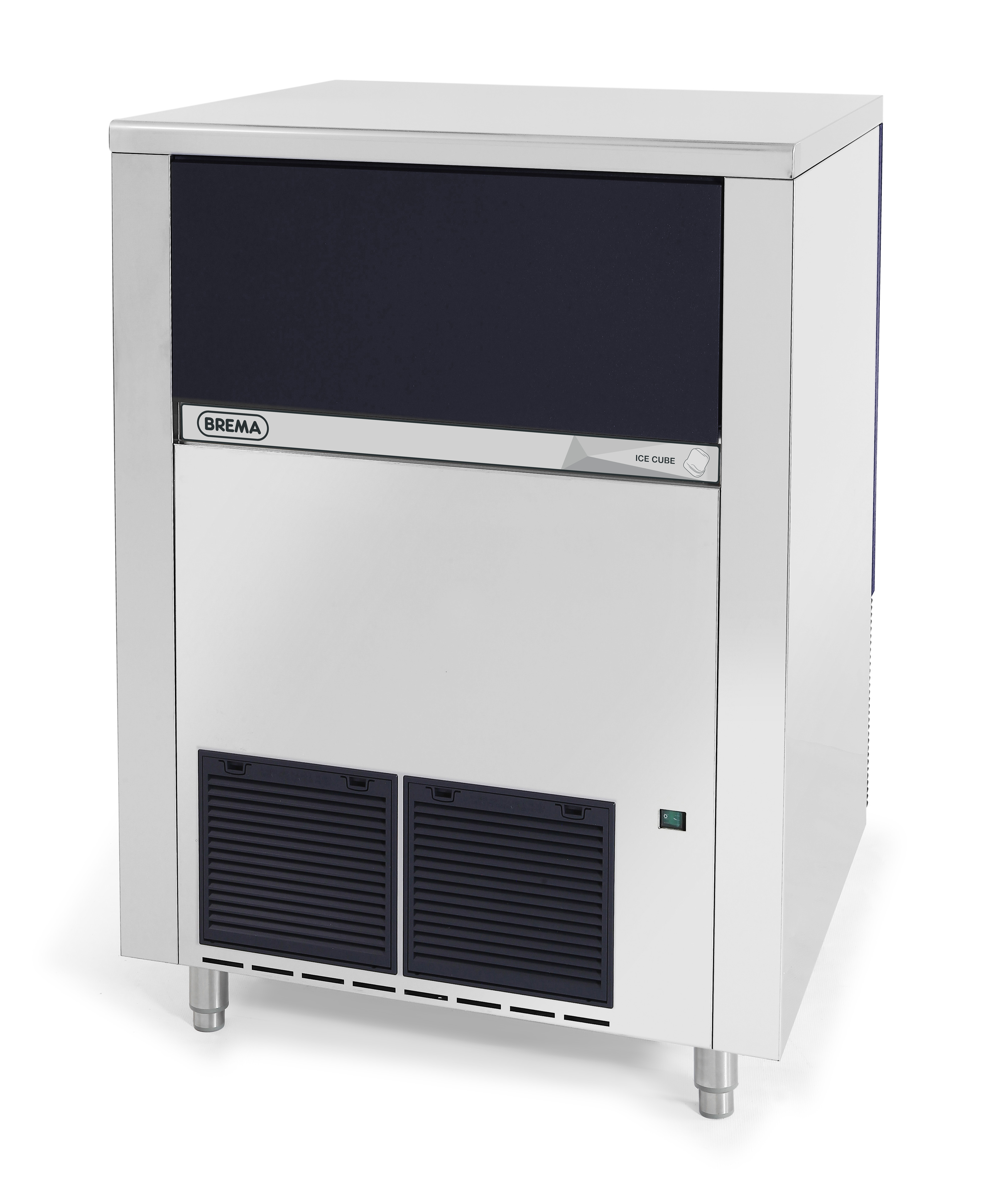 CB1265A - Brema 13G Ice Maker With Internal Storage Bin. Up To 130Kg Production 65Kg Storage