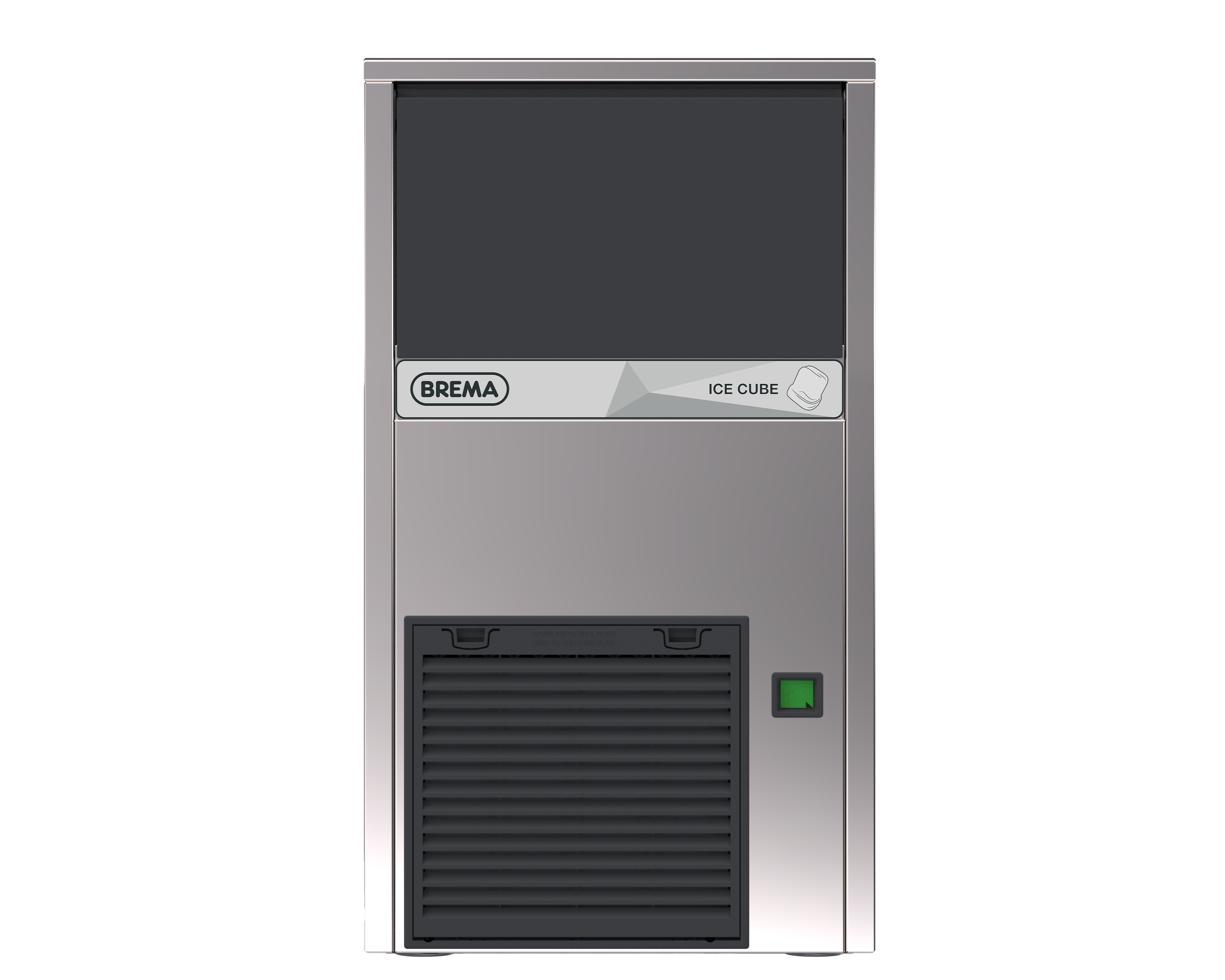 CB249A-33G - Brema 33G Ice Maker With Internal Storage Bin Up To 29Kg Production 9Kg Storage