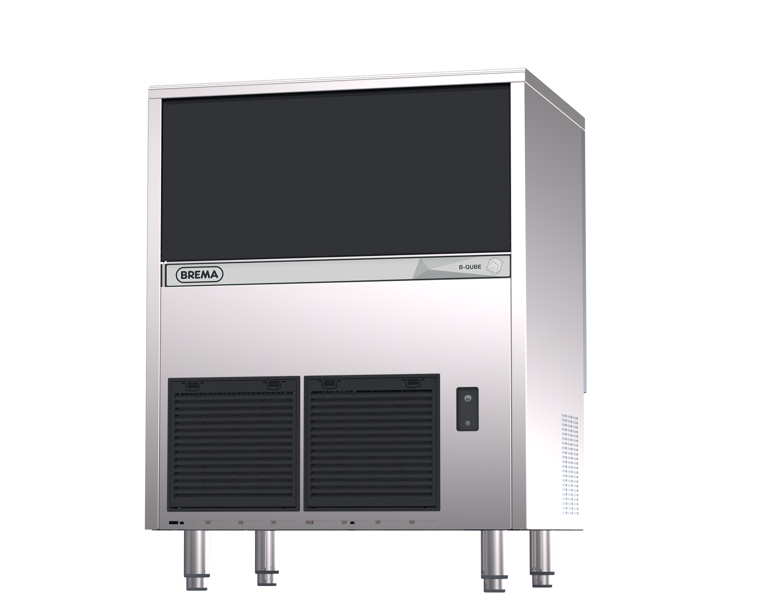CB640A-HCQ-DP - Brema 23G Ice Maker w.Internal Storage Bin UpTo 72Kg Production 40Kg Storage AWS R290 refrigerant