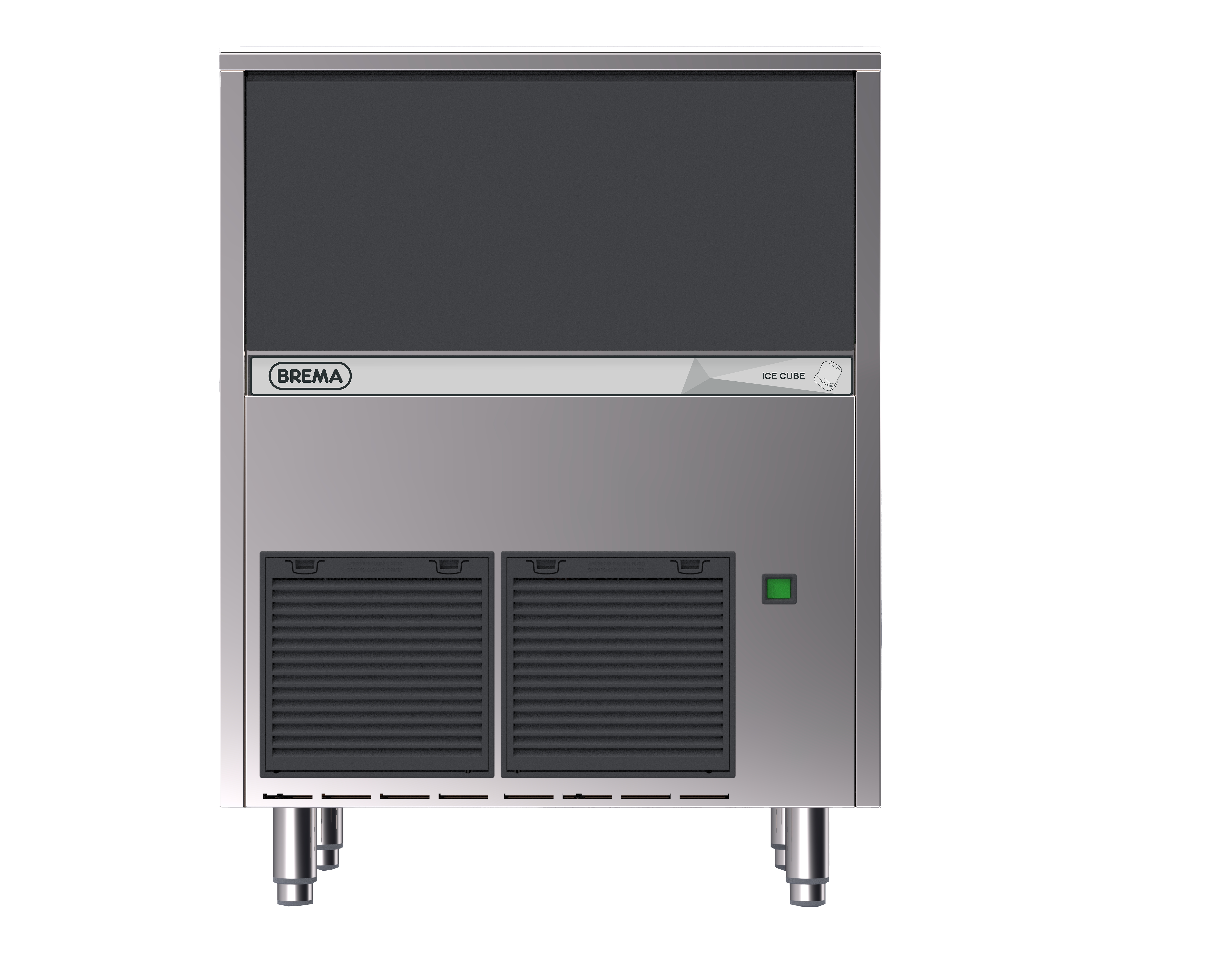 CB640A - Brema 13G Ice Maker With Internal Storage Bin. Up To 67Kg Production 40Kg Storage