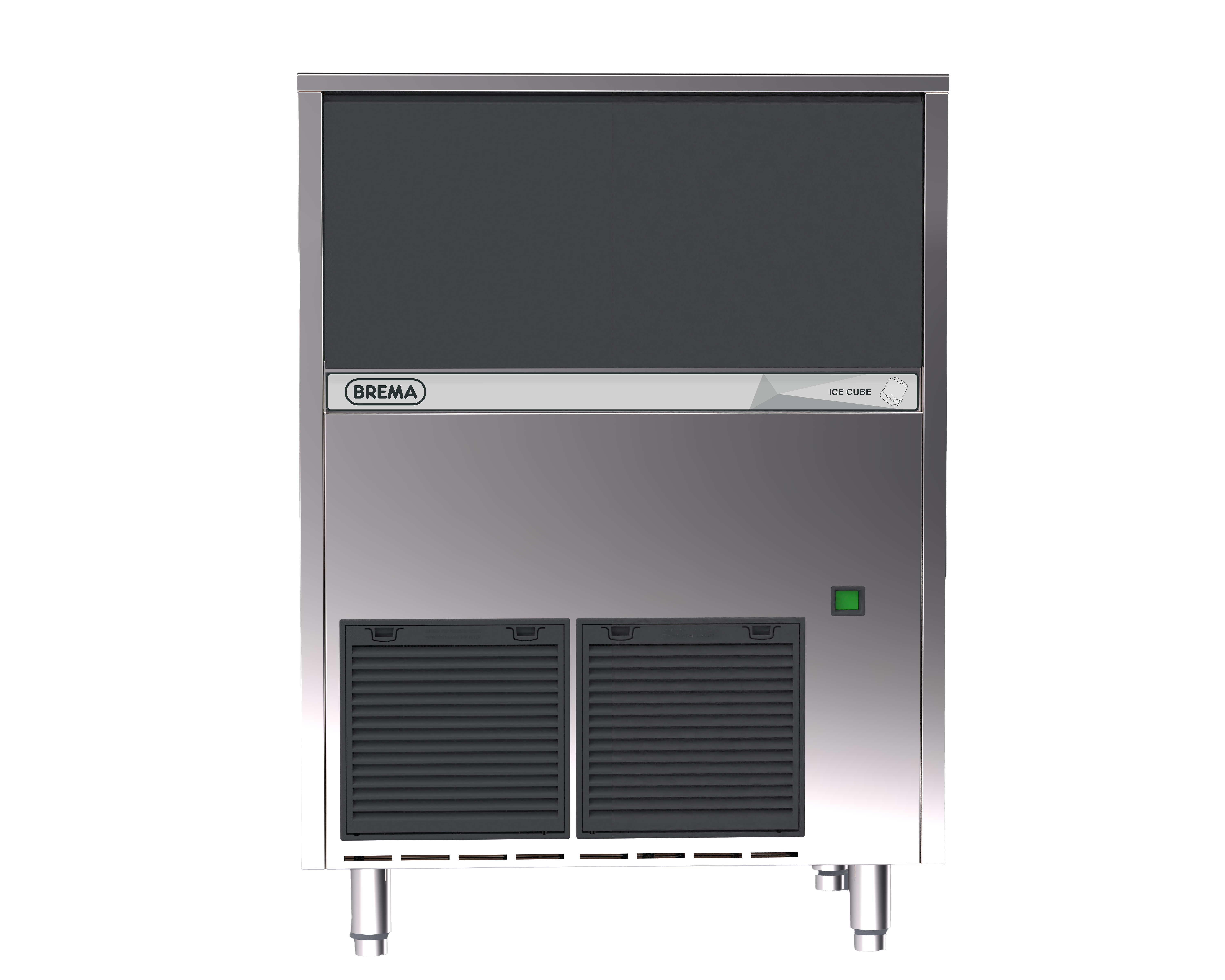 CB840A - Brema 13G Ice Maker With Internal Storage Bin. Up To 85Kg Production 40Kg Storage