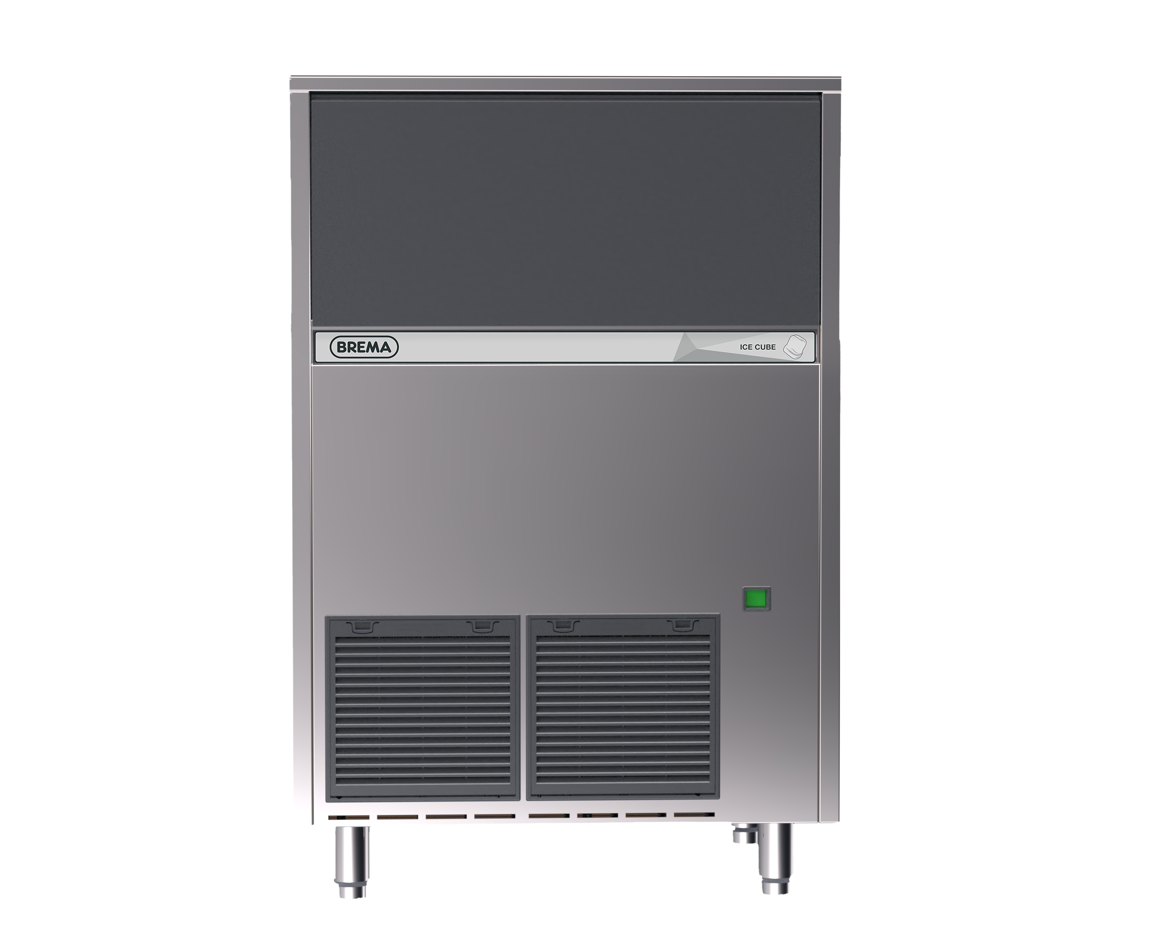 CB955A - Brema 13G Ice Maker With Internal Storage Bin. Up To 95Kg Production 55Kg Storag
