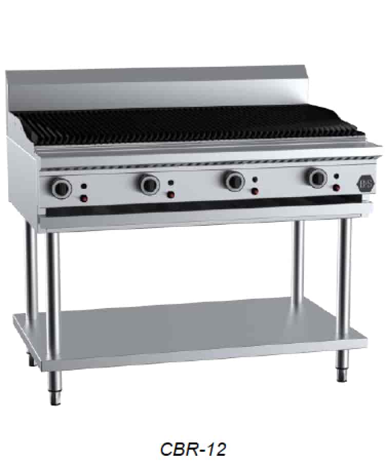 B&S BLACK CBR-12 Char Broiler 1200mm