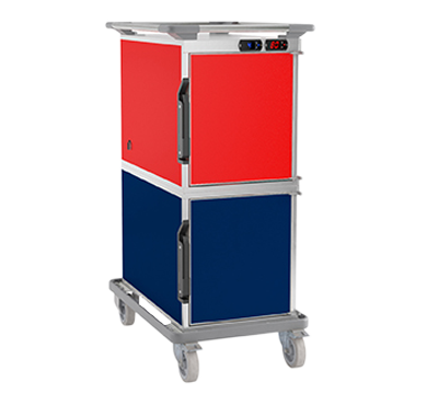 SDX Thermobox CE120R - 4 + 4 Tray Combined Chilled And Electric Heating Double Stacked Thermobox