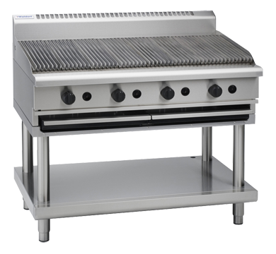 Waldorf 800 Series CH8120G-LS - 1200mm Gas Chargrill  Leg Stand