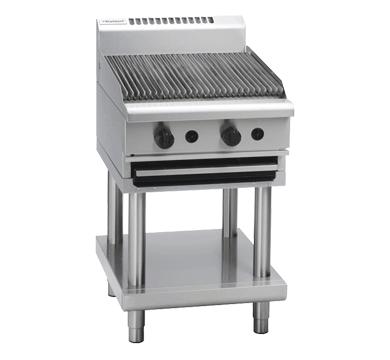 Waldorf 800 Series CHL8600G-B - 600mm Gas Chargrill Low Back Version  Bench Model