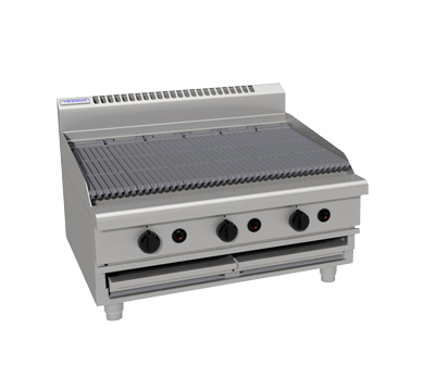 Waldorf 800 Series CH8900G-B - 900mm Gas Chargrill  Bench Model