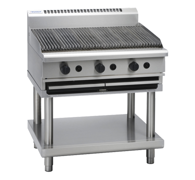 Waldorf 800 Series CH8900G-LS - 900mm Gas Chargrill  Leg Stand