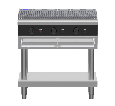 Waldorf Bold CHB8900G-LS - 900mm Gas Chargrill - Leg Stand