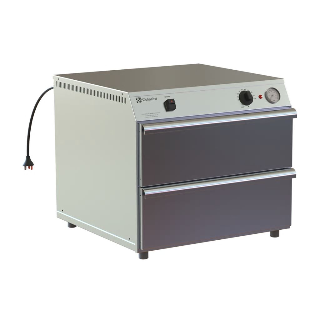 Culinaire Food Warming Drawers 2 x 1/1 Gastronorm Size