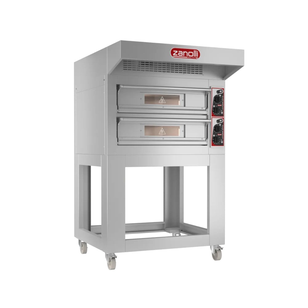 Zanolli Citizen EP70 Series Electric 4 pizza double pizza Deck oven