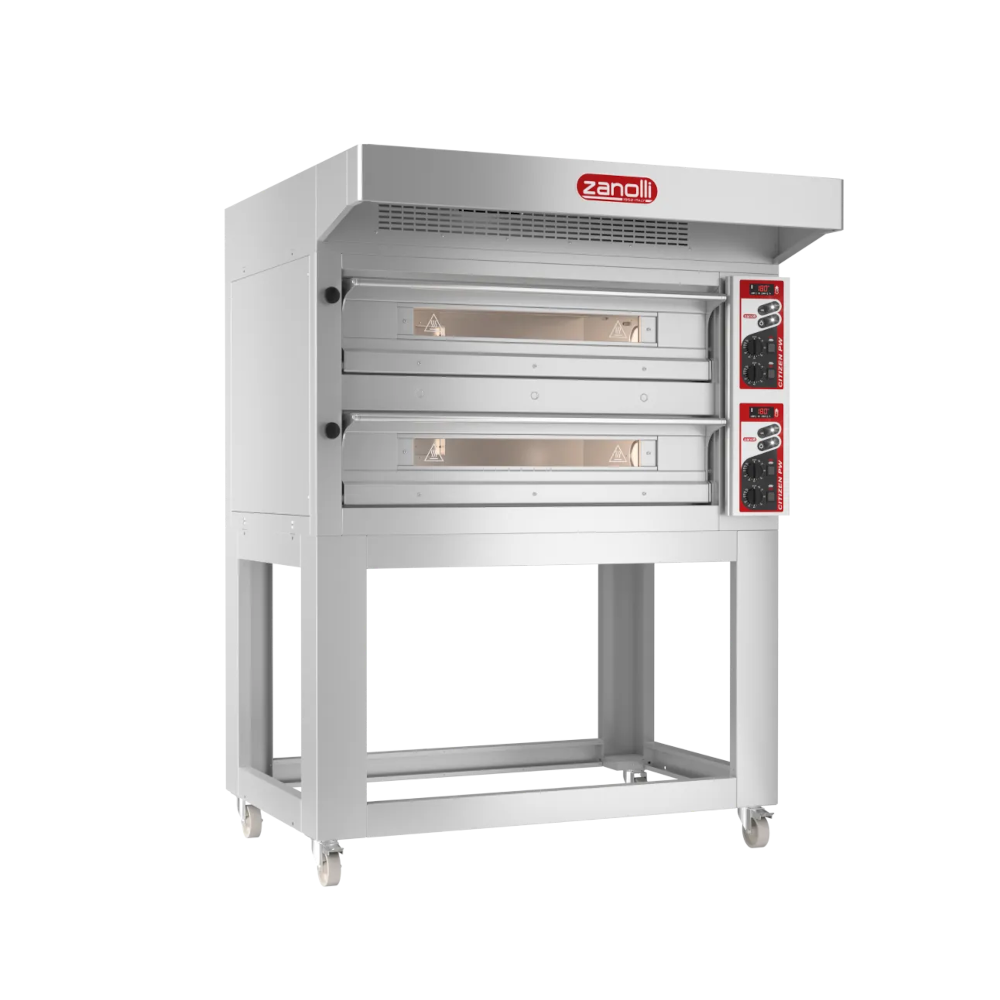 Zanolli Citizen PW Series Electric 6 pizza double deck pizza oven
