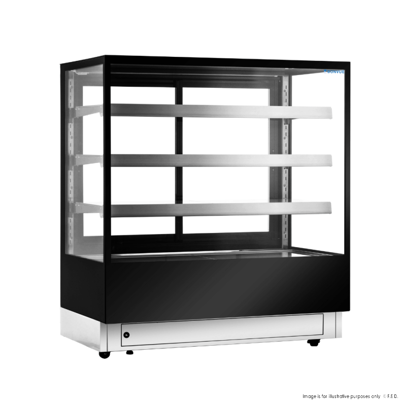 Bonvue Elite Cold Displays with 3 shelves - CL1200-3S
