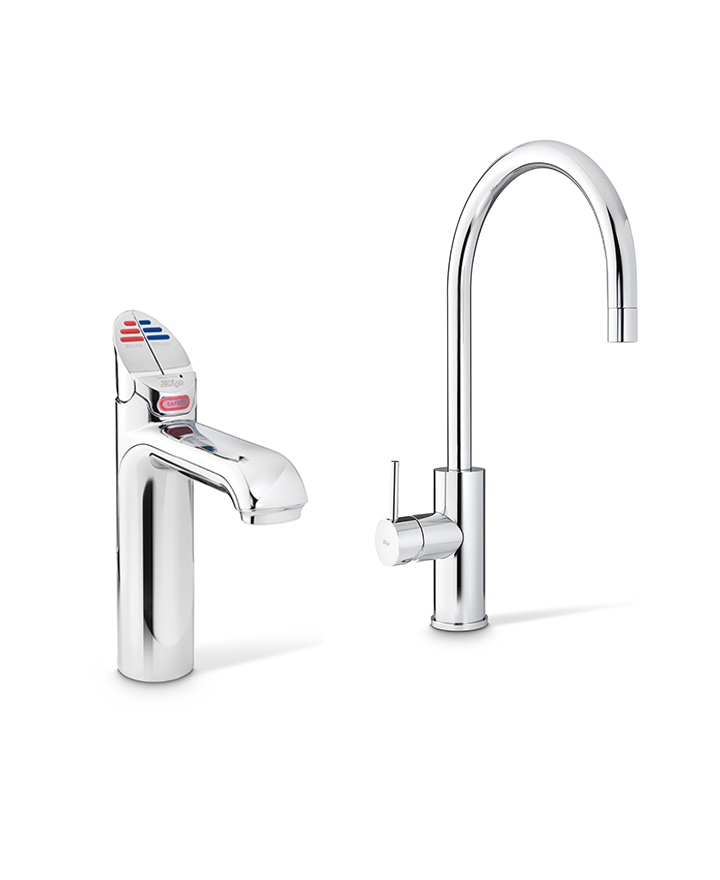 Zip H51824Z00AU HydroTap G5 BCHA100 4-in-1Classic tap with Arc Mixer Chrome