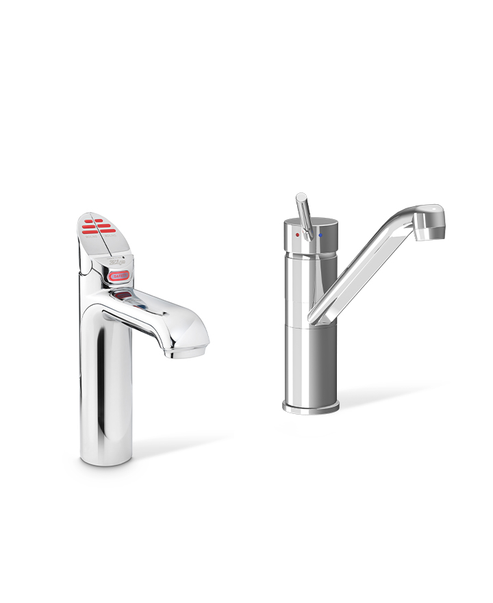 Zip H51657Z00AU HydroTap G5 BHA100 3-in-1 Classic tap with Classic Mixer Chrome