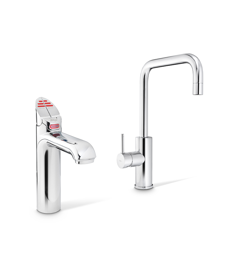 Zip H51957Z00AU HydroTap G5 BHA100 3-in-1 Classic tap with Cube Mixer Chrome