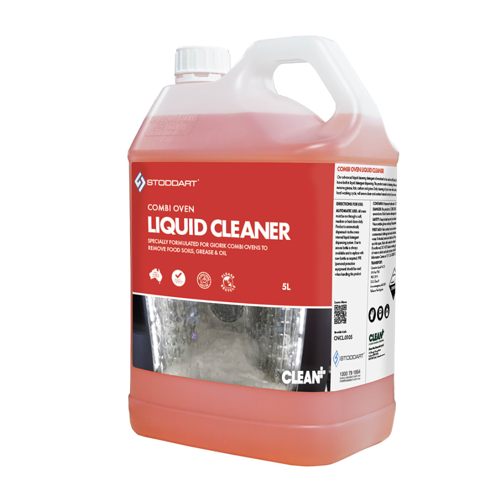 Giorik Combi Oven Liquid Cleaner - 3 x 5L