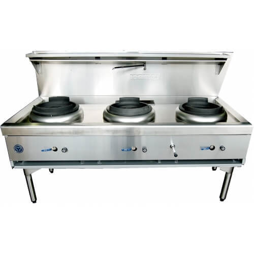 Goldstein CWA3 Three Ring Gas Chinese Wok
