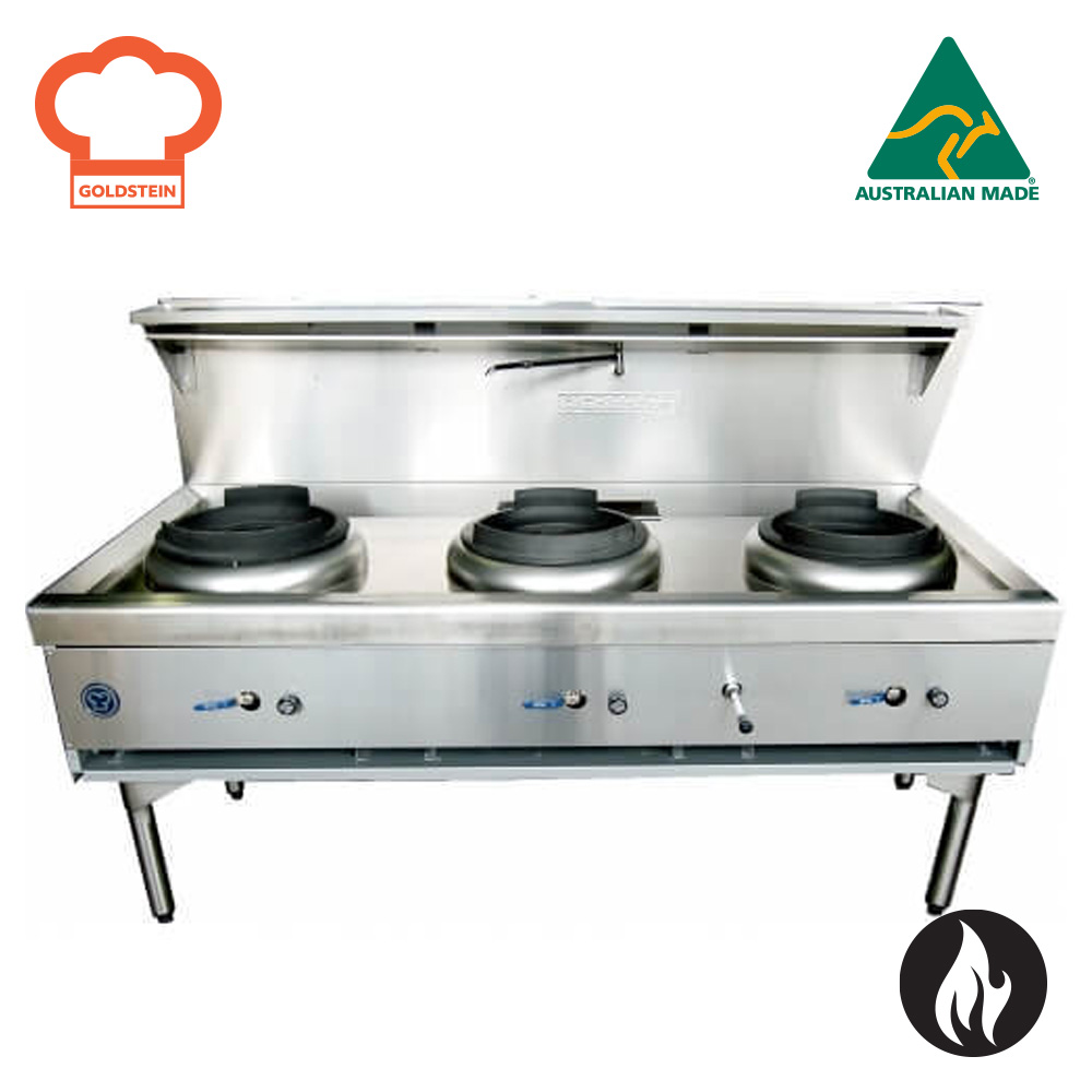 Goldstein CWA3 Asian Cooking Ranges, Woks