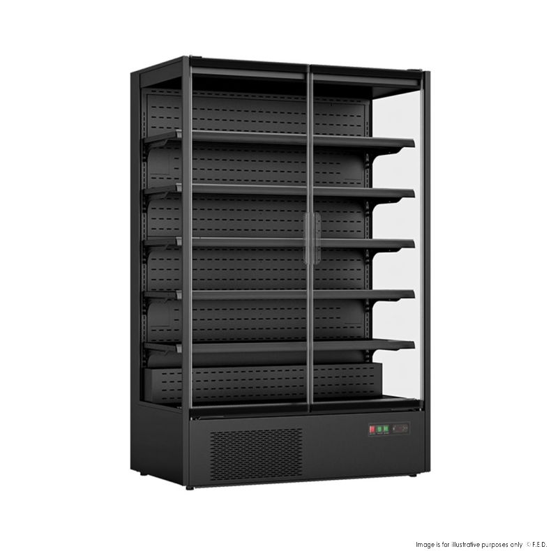 Ex-Showroom: Thermaster Supermarket Panorama 2 Door Chiller Display - DC-125B-VIC1015
