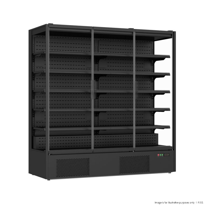 2NDs: Thermaster Supermarket Panorama 3 Door Chiller Display - DC-187B-NSW2175