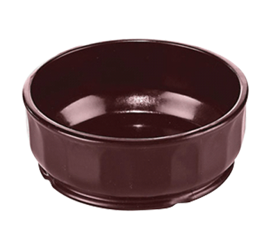 Aladdin Temp-Rite DM104B - 5oz / 150mL Dimensions High Heat Round Bowl - Burgundy