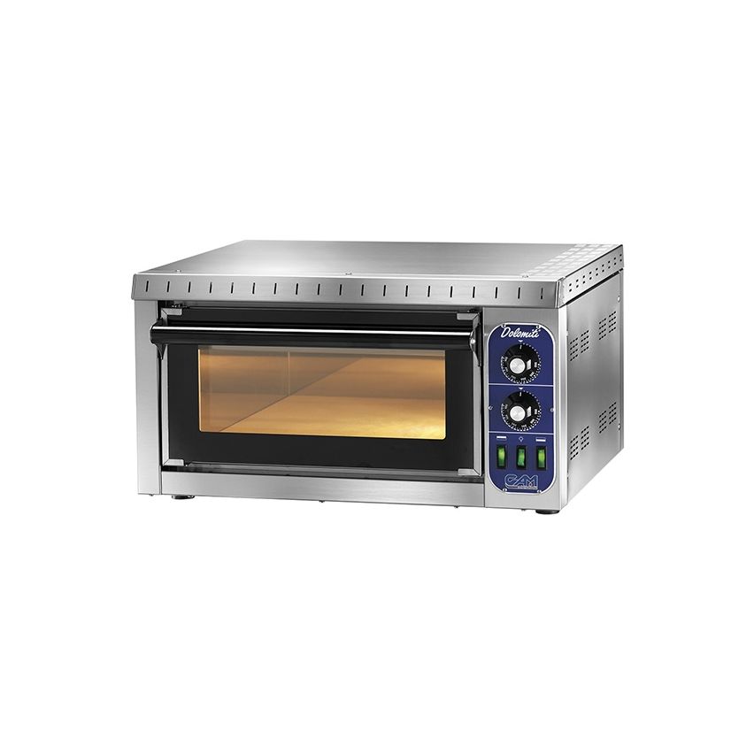 GAM Dolomiti Electric Countertop Single Deck Pizza Oven - FORDOM1MN230