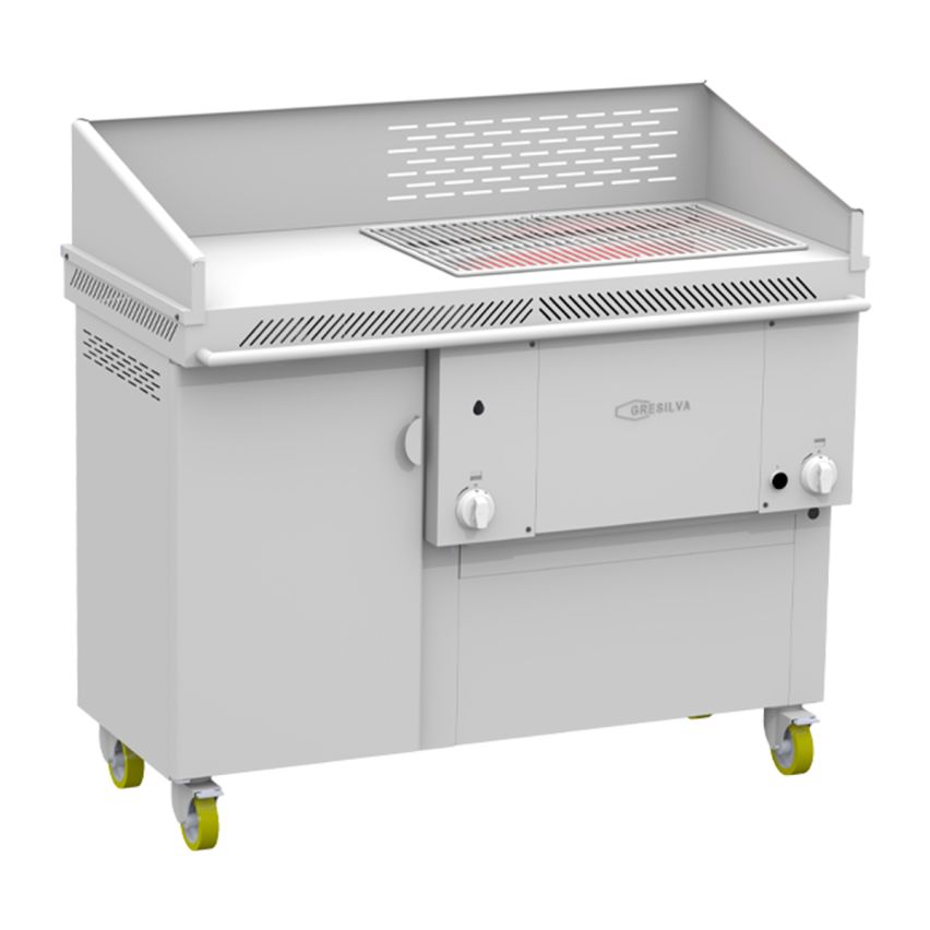 Gresilva Garden Grill Outdoor Gas Grilling Station GHPI B2-2 | Grilling Area 650 x 400mm