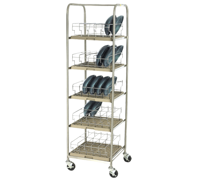 Aladdin Temp-Rite DSR50 - Dome Storage Trolley For Wash Racks