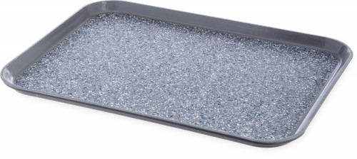 DXSMC1520NSM23 Carlisle GLASTEELTM Marble Non-Skid Tray 381mm x 508mm