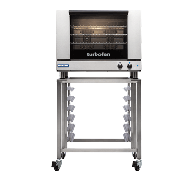Turbofan E28M4/2 - Full Size Tray Manual Electric Convection Ovens Double Stacked