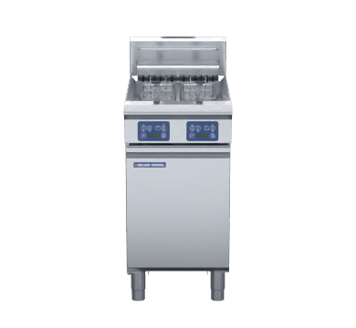 Blue Seal Evolution Series E44E - 450mm Twin Pan Electric Fryer