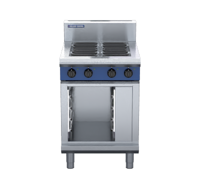 Blue Seal Evolution Series E514D-CB - 600mm Electric Cooktop  Cabinet Base