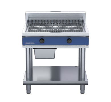 Blue Seal Evolution Series E596D-LS - 900mm Electric Chargrill  Leg Stand