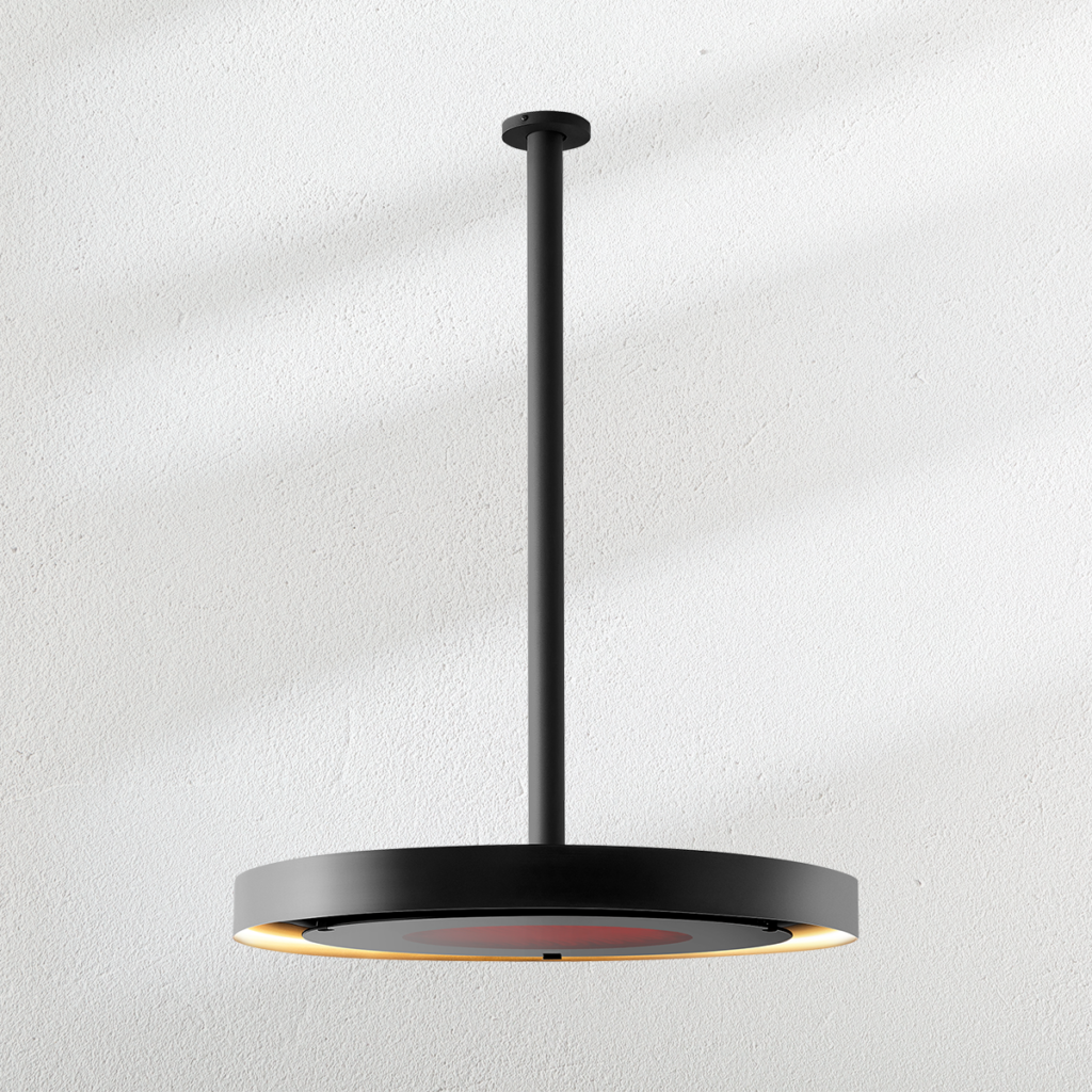 Bromic Heating 2620635 Eclipse Electric 1200mm (48") Straight Ceiling Pole