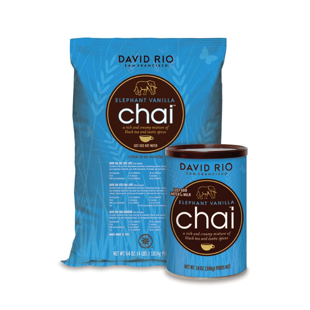 Elephant Vanilla David Rio Chai 398g Canister